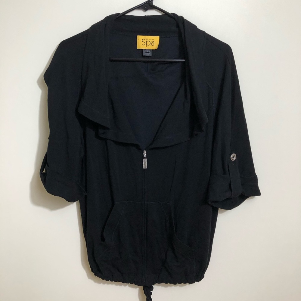 St John Spa Jacket Top Sz M